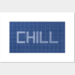 A Blueprint for Chill Posters and Art